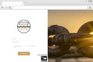 Web App Kanot : login